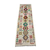 Handmade Multi Kilim Geometric 10' Runner