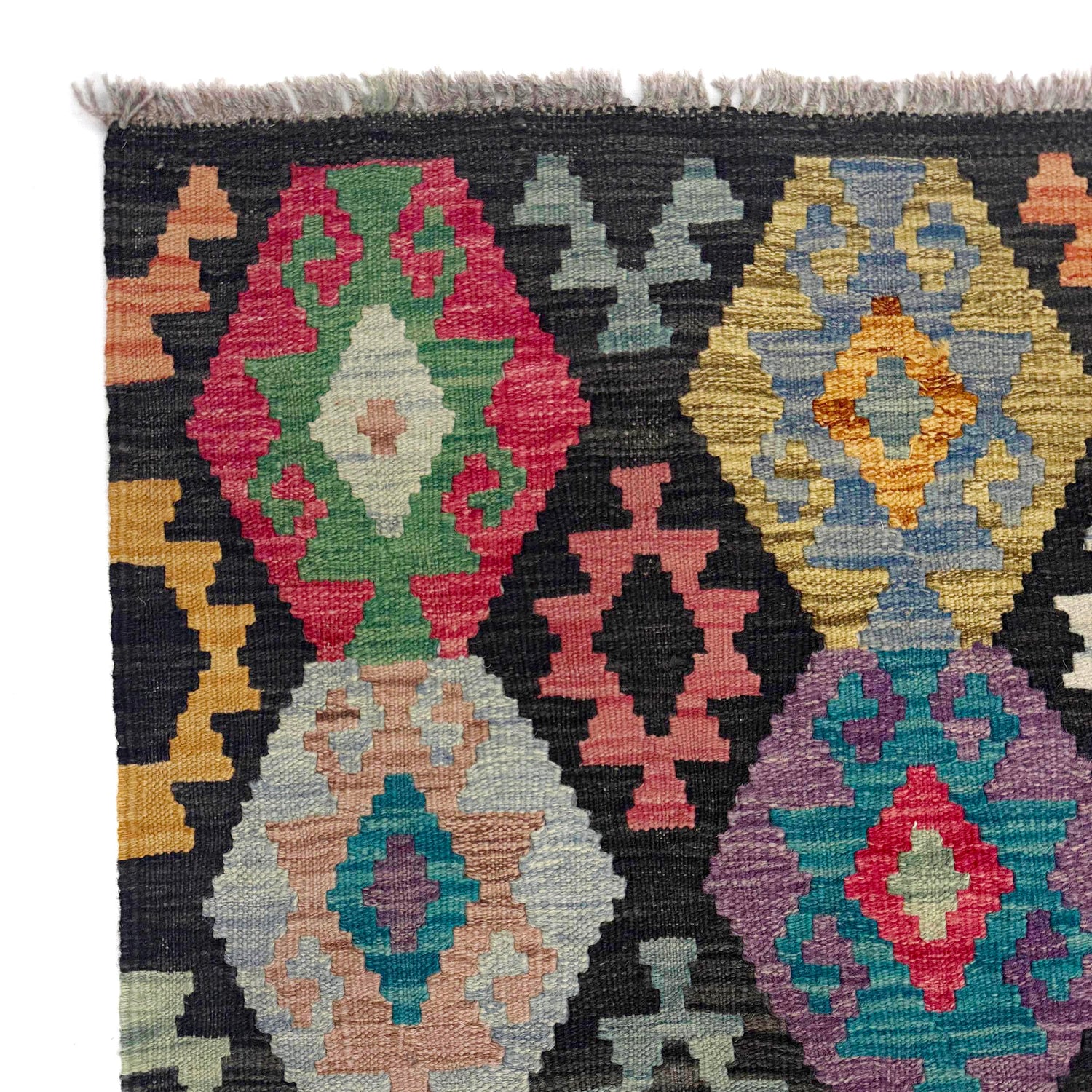 Handmade Multi Kilim Geometric 7x10 ft