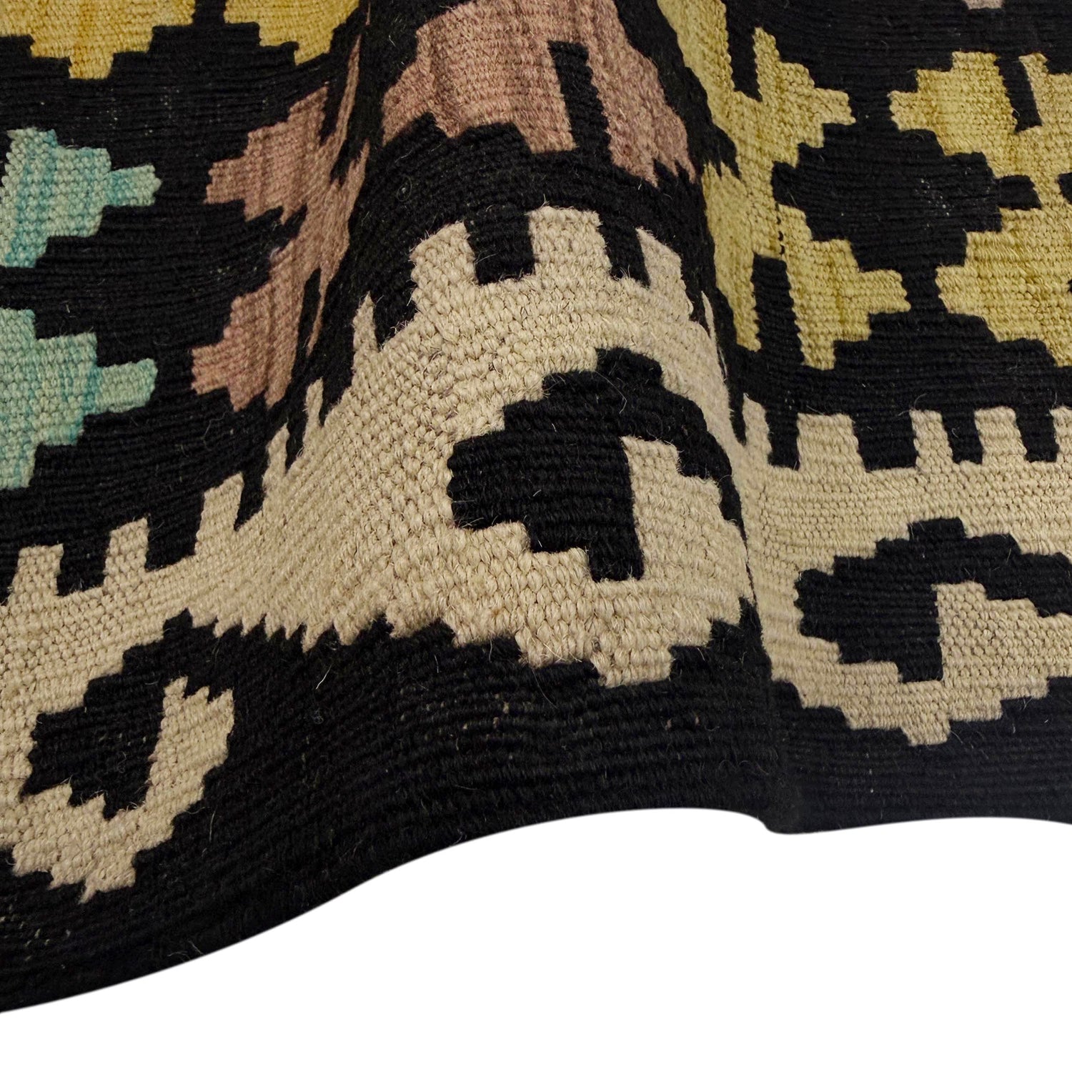 Handmade Multi Kilim Geometric 7x10 ft