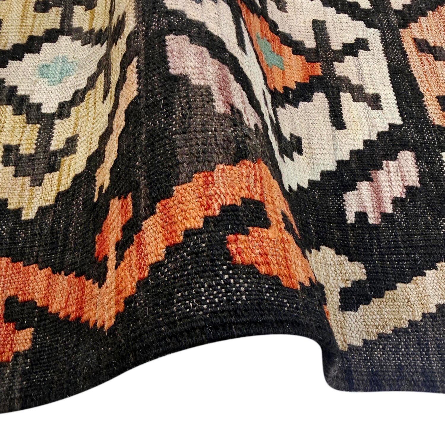 Handmade Multi Kilim Geometric 7x10 ft