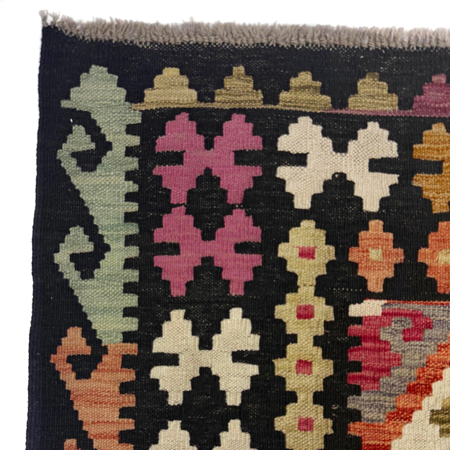 Handmade Multi Kilim Geometric 7x10 ft
