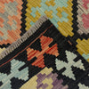 Handmade Multi Kilim Geometric 10' Runner