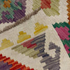Handmade Multi Kilim Geometric 10' Runner