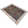 Handmade Multi Kilim Geometric 7x10 ft