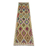 Handmade Multi Kilim Geometric 10' Runner