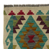 Handmade Multi Kilim Geometric 10' Runner