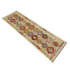 Handmade Multi Kilim Geometric 10' Runner