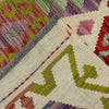 Handmade Multi Kilim Geometric 10' Runner