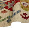 Handmade Multi Kilim Geometric 10' Runner