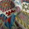 Handmade Multi Kilim Geometric 10' Runner