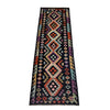 Handmade Multi Kilim Geometric 10' Runner