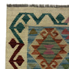 Handmade Multi Kilim Geometric 10' Runner