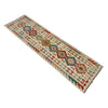 Handmade Multi Kilim Geometric 10' Runner