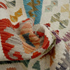 Handmade Multi Kilim Geometric 10' Runner
