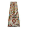 Handmade Multi Kilim Geometric 10' Runner