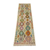 Handmade Multi Kilim Geometric 10' Runner