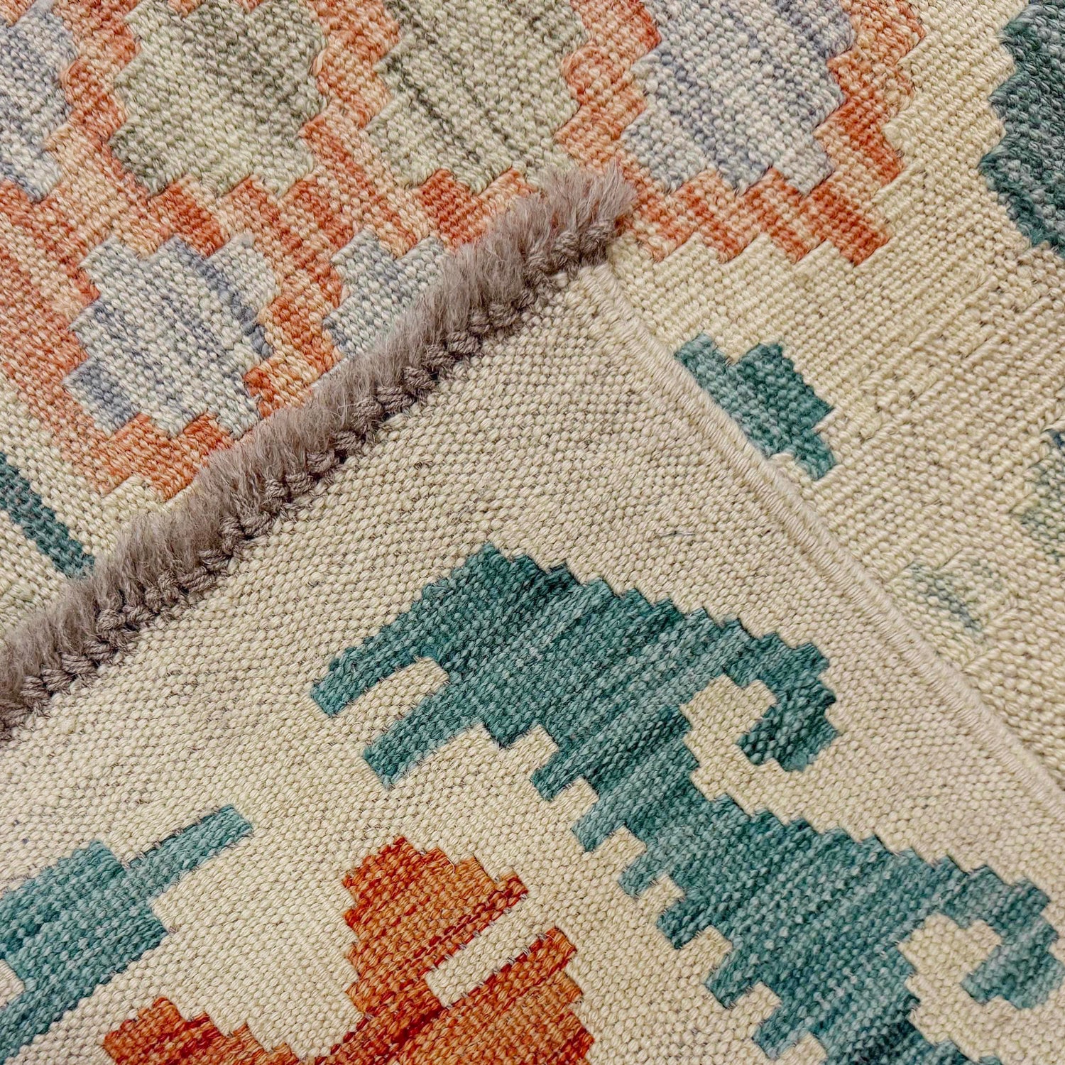 Handmade Multi Kilim Geometric 7x10 ft