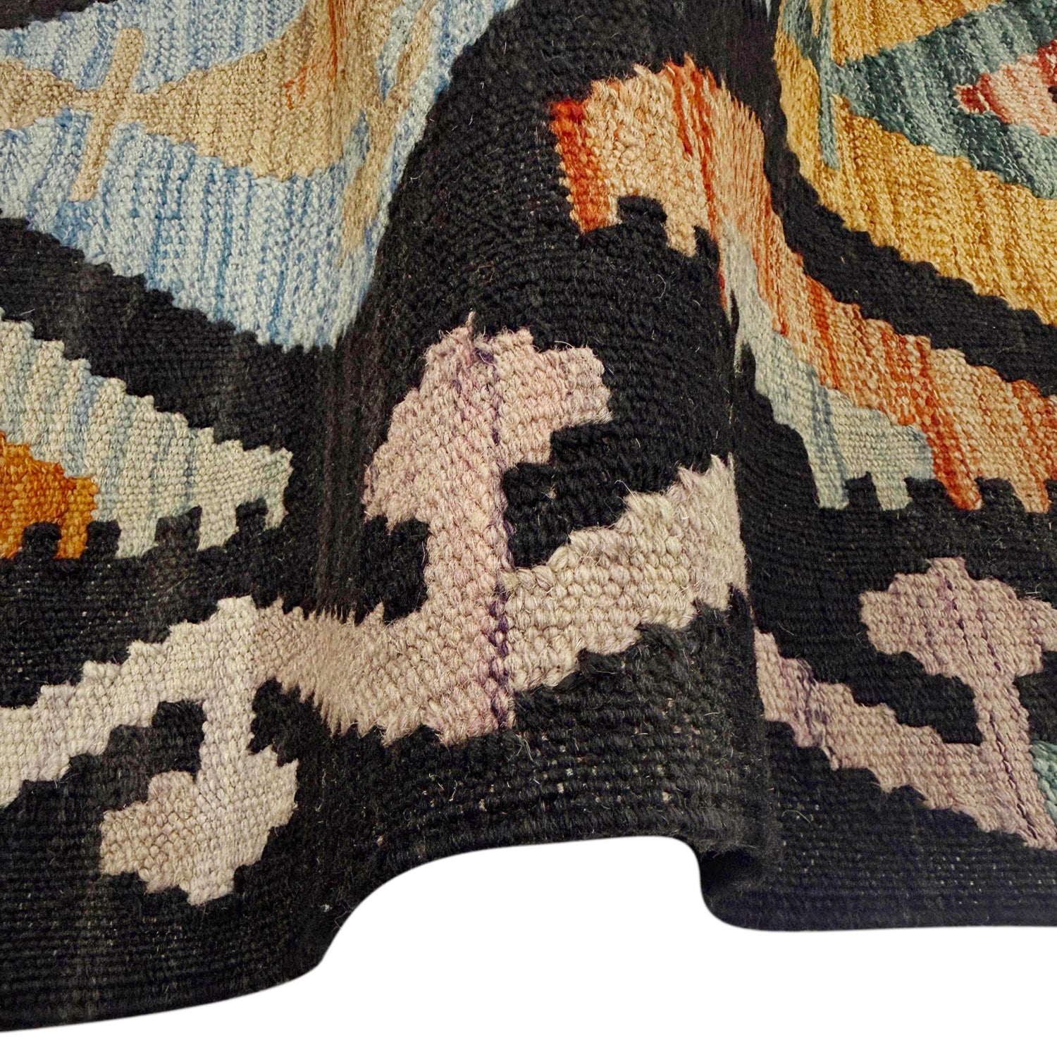 Handmade Multi Kilim Geometric 7x10 ft