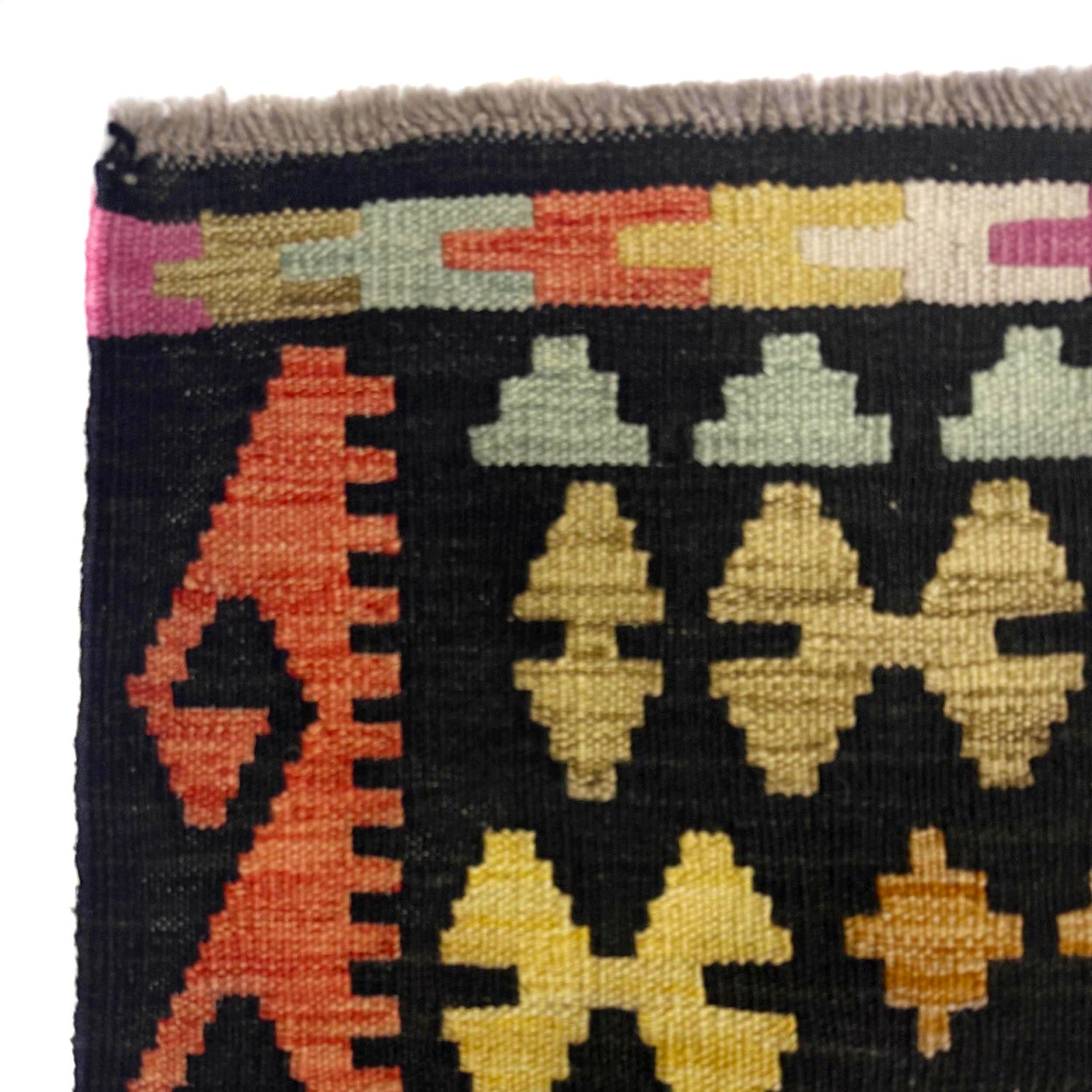 Handmade Multi Kilim Geometric 7x10 ft