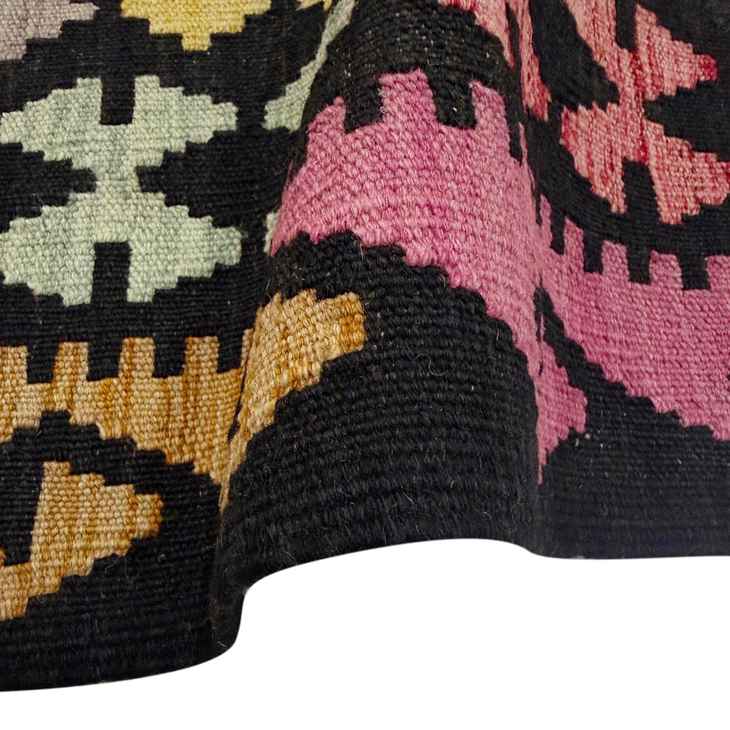 Handmade Multi Kilim Geometric 7x10 ft