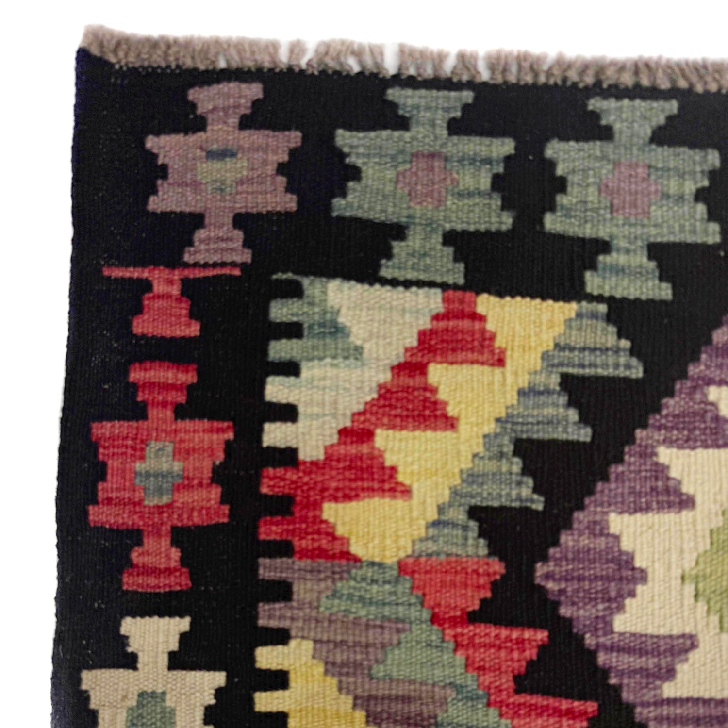 Handmade Multi Kilim Geometric 7x10 ft