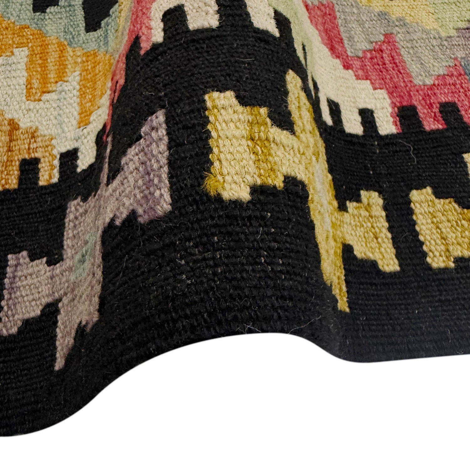 Handmade Multi Kilim Geometric 7x10 ft
