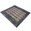 Handmade Multi Kilim Geometric 7x10 ft