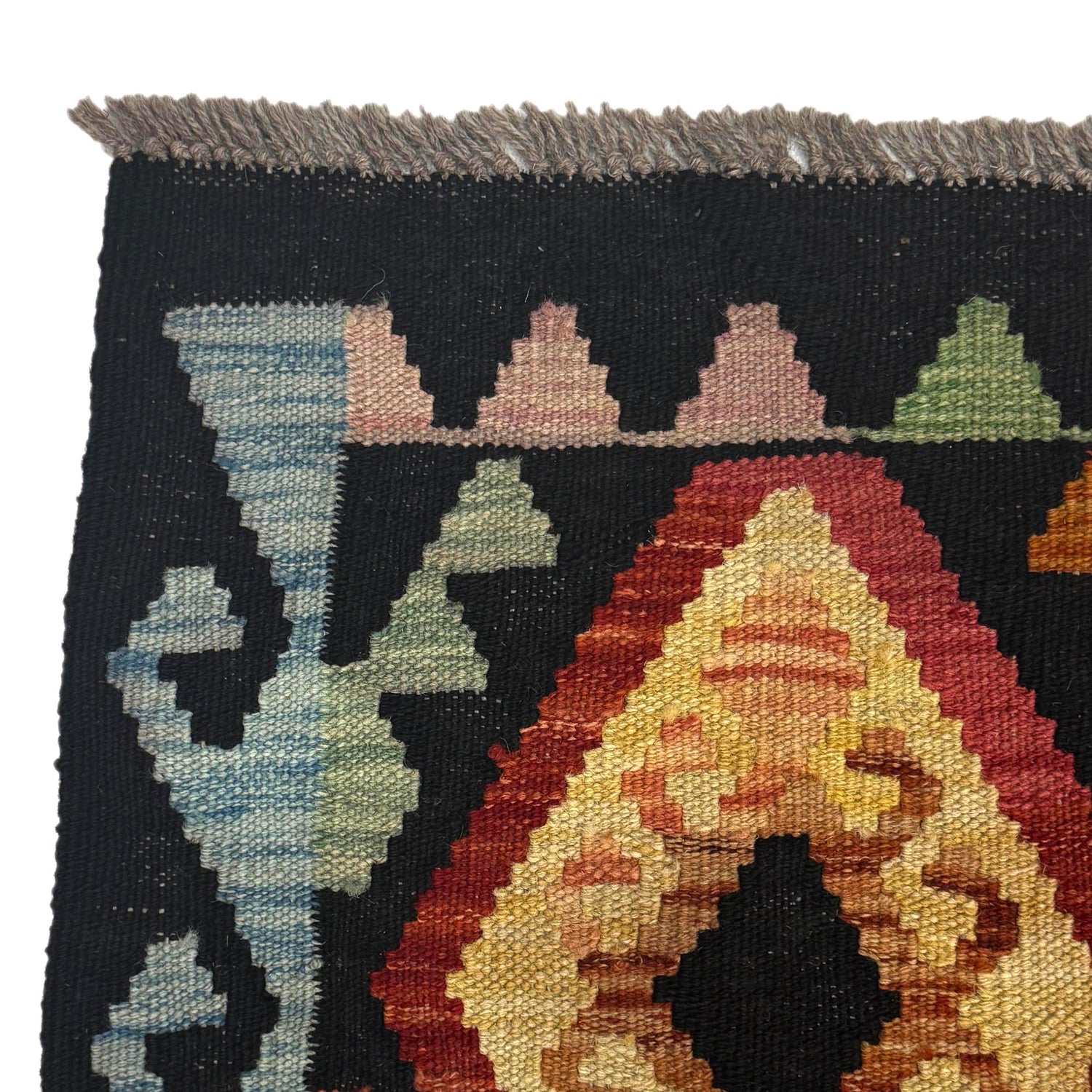 Handmade Multi Kilim Geometric 7x10 ft