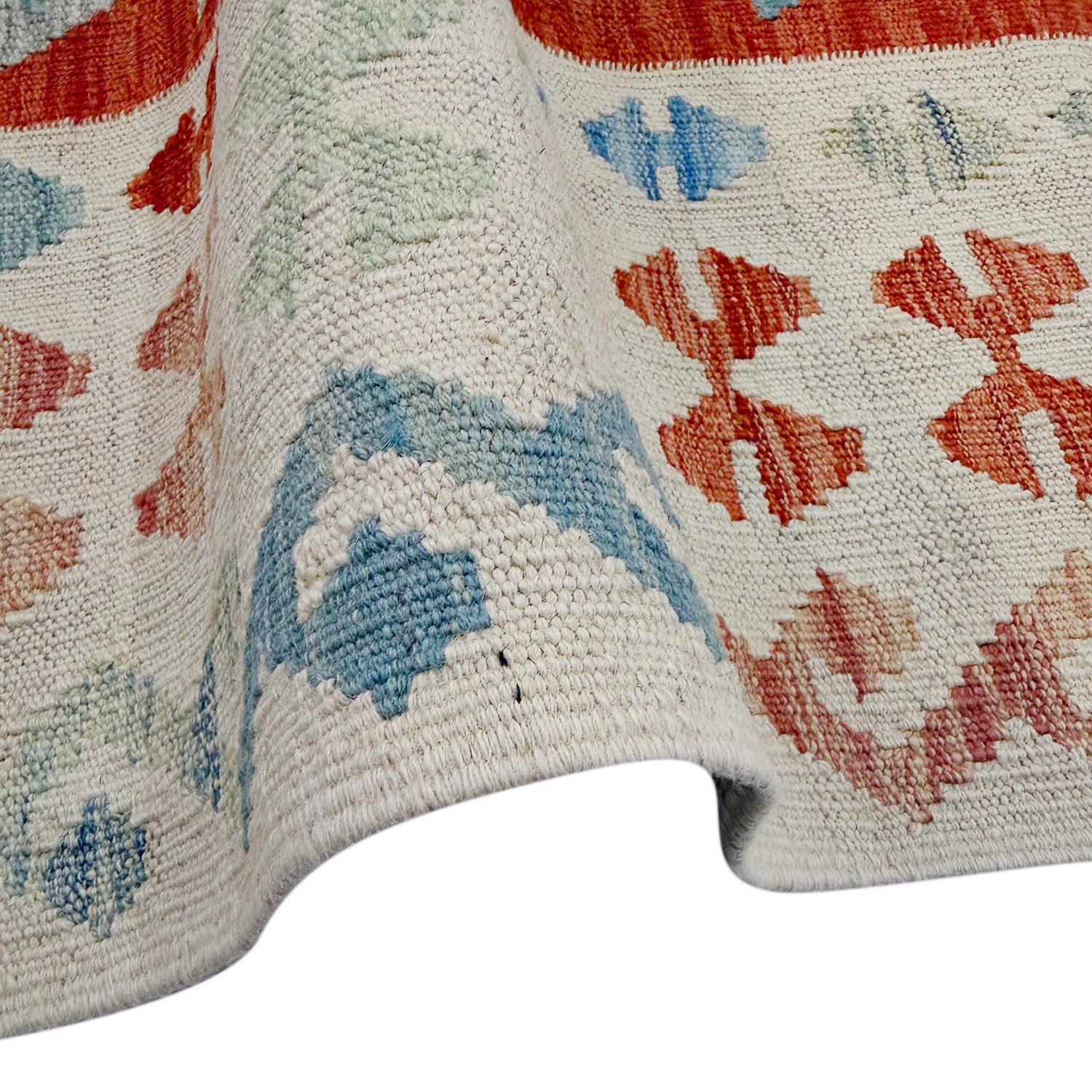 Handmade Multi Kilim Geometric 9x12 ft