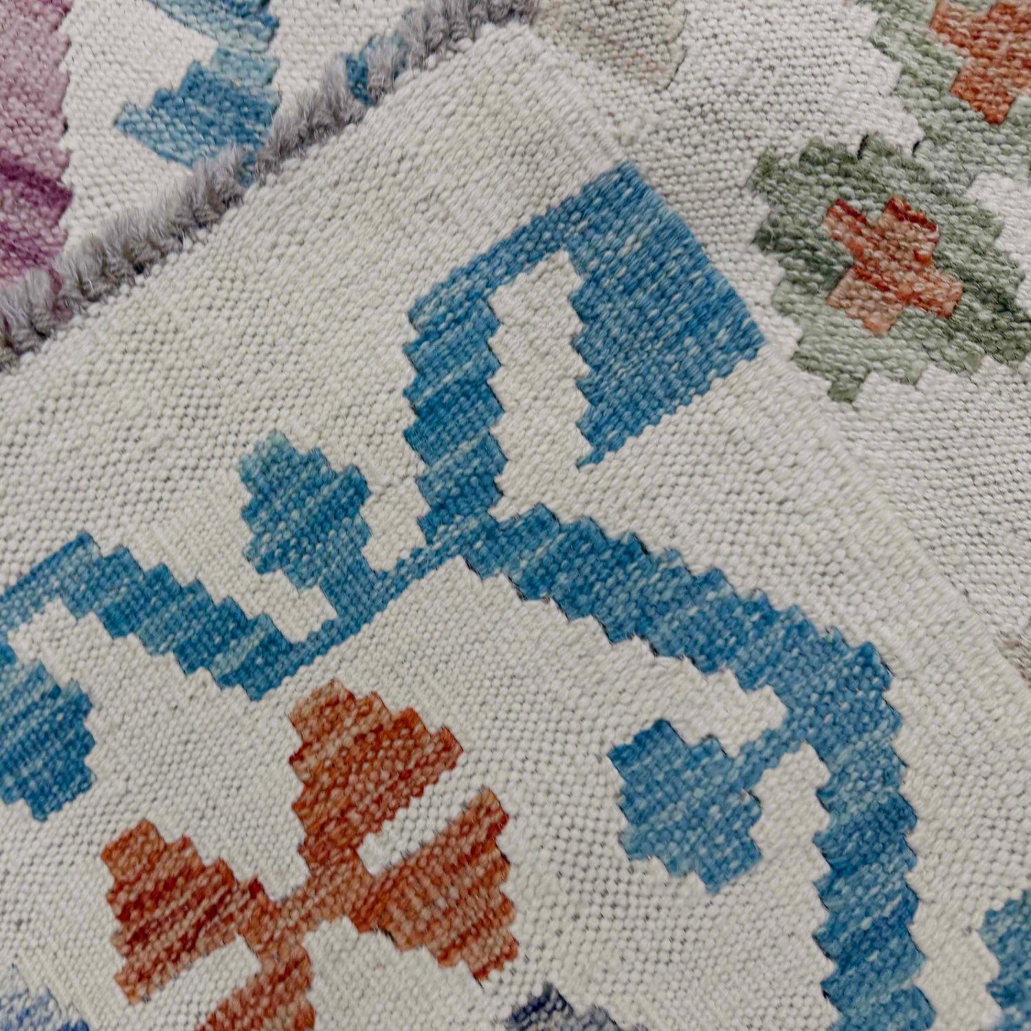 Handmade Multi Kilim Geometric 8x10 ft