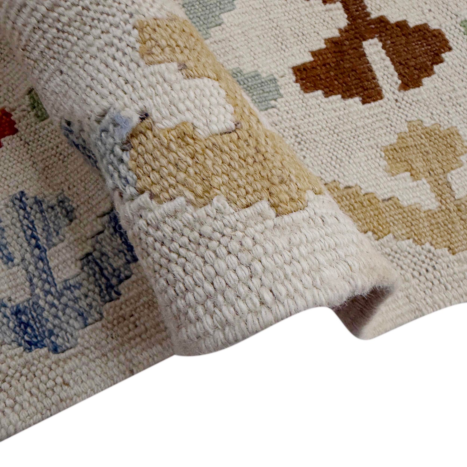 Handmade Multi Kilim Geometric 8x10 ft