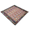 Handmade Multi Kilim Geometric 9x12 ft