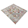 Handmade Multi Kilim Geometric 8x10 ft