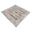 Handmade Multi Kilim Geometric 8x10 ft