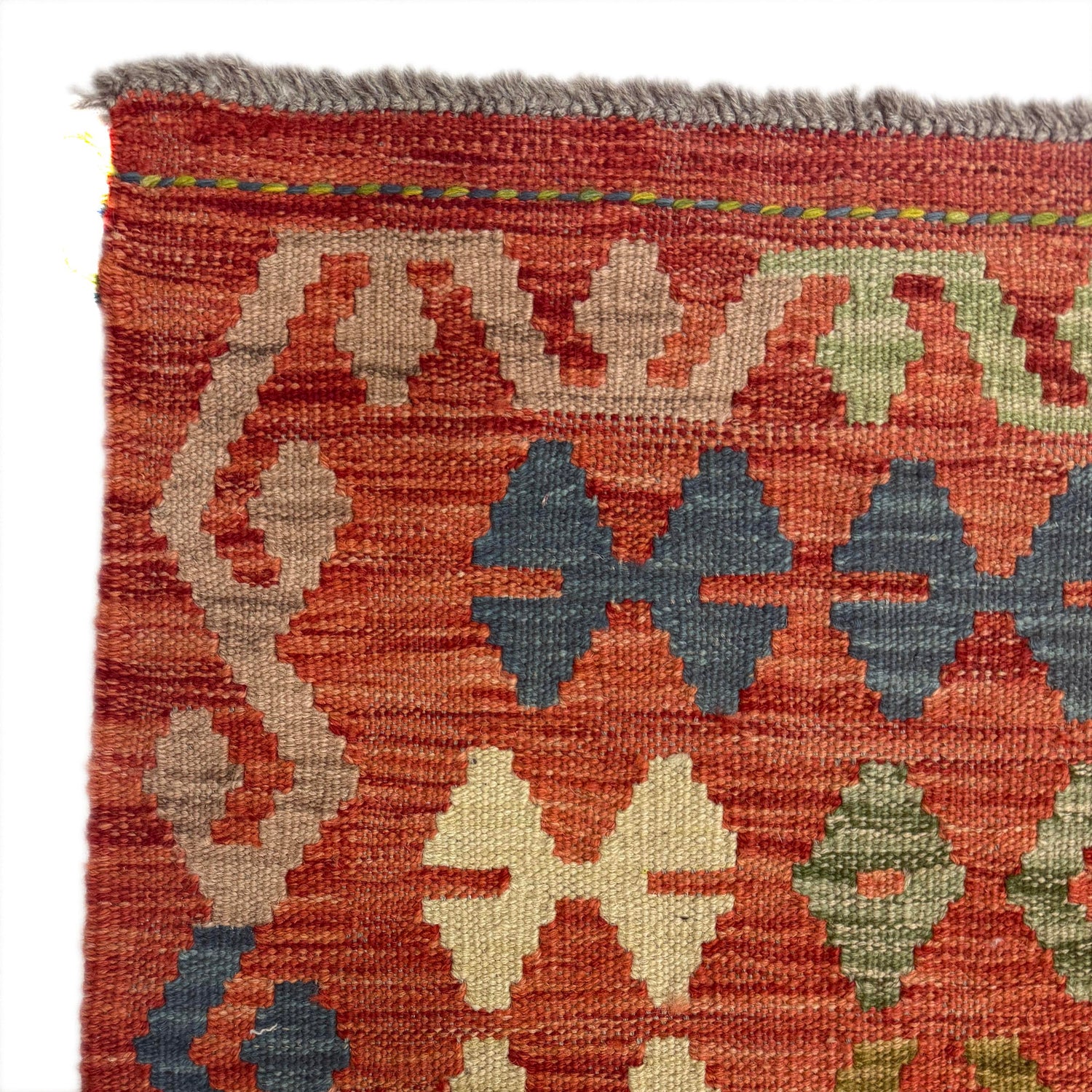 Handmade Multi Kilim Geometric 8x10 ft