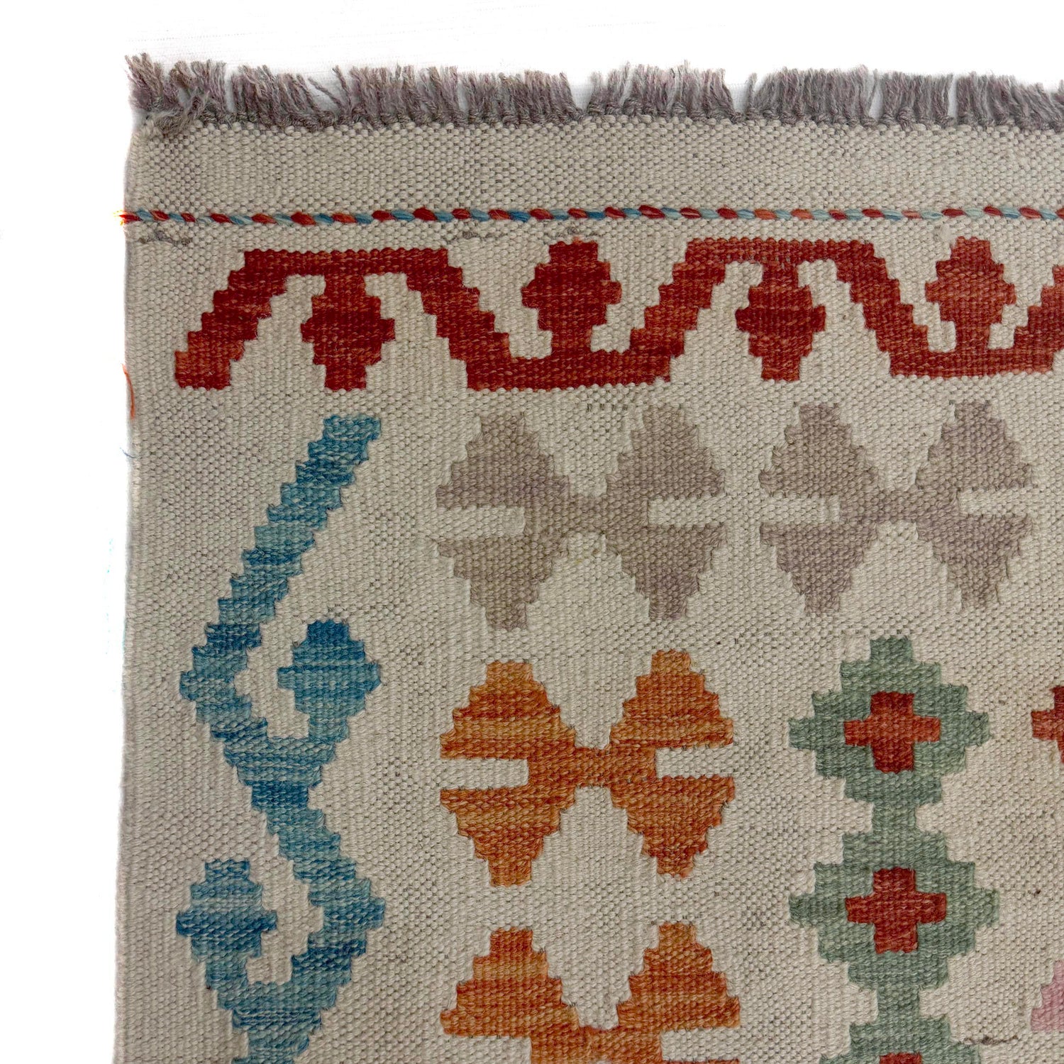 Handmade Multi Kilim Geometric 8x10 ft