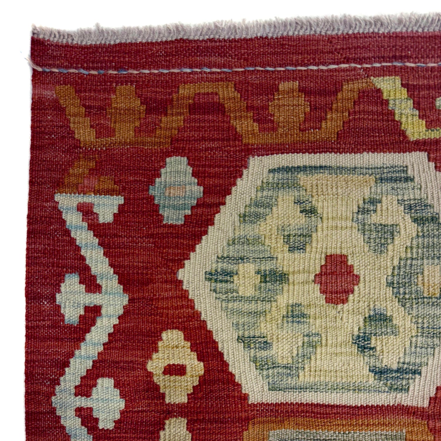 Handmade Multi Kilim Geometric 9x12 ft