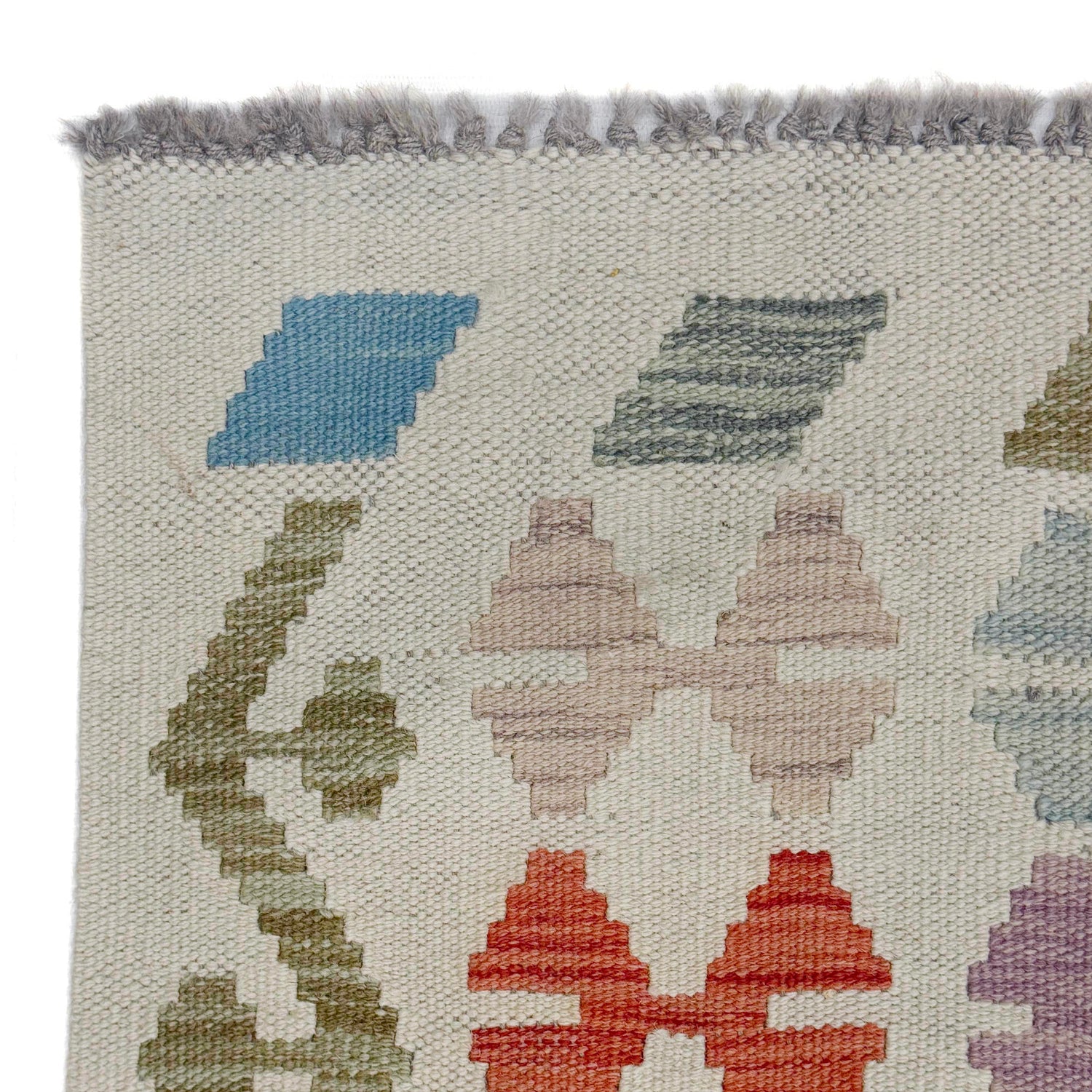 Handmade Multi Kilim Geometric 9x12 ft