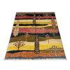 Tree Of Life Area Rug Handmade Multi Floral 4x7 ft