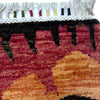 Gabbeh Area Rug Handmade Multi Medallion 4x7 ft