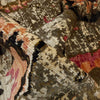 Gabbeh Area Rug Handmade Multi Medallion 4x7 ft