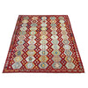 Handmade Multi Kilim Geometric 9x12 ft