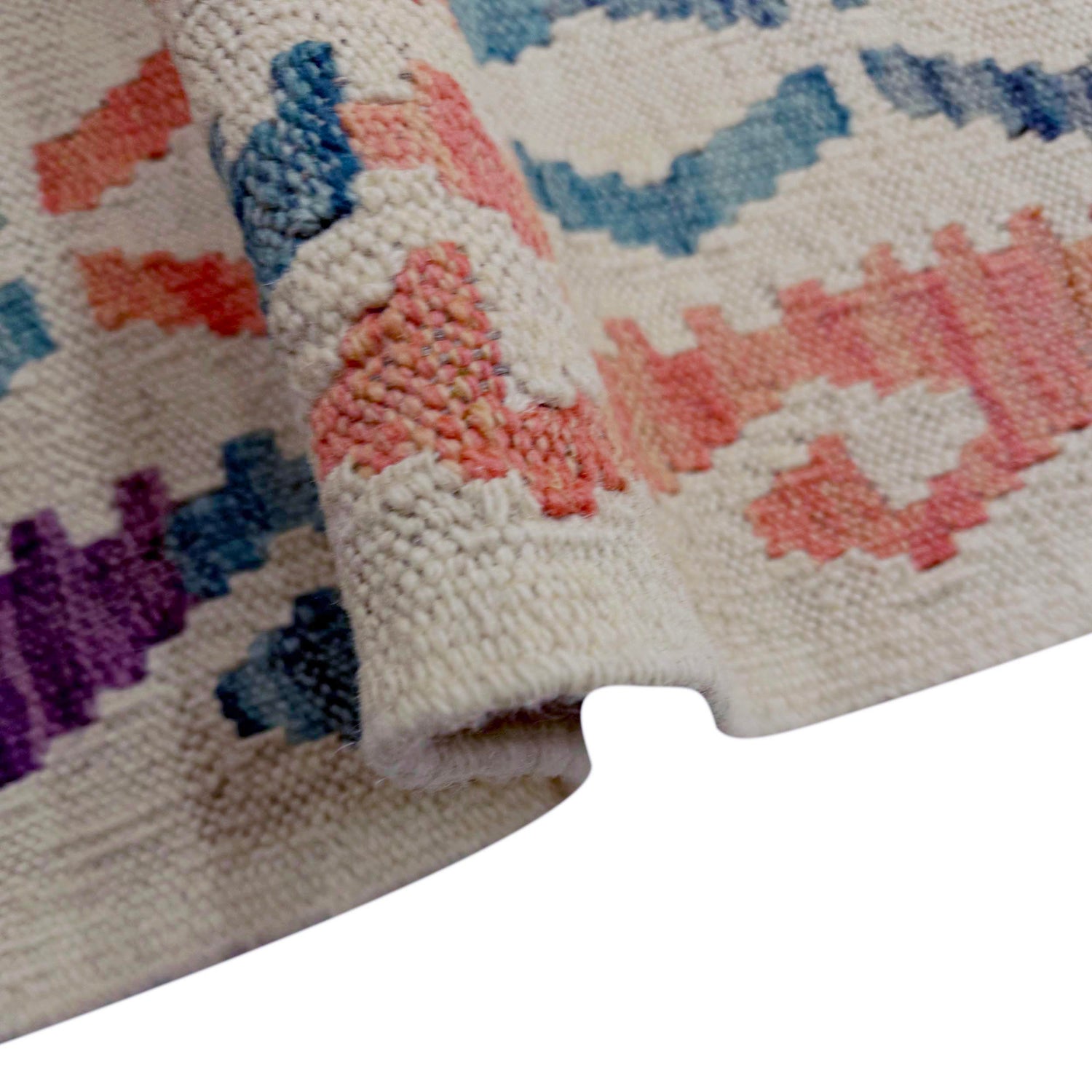 Handmade Multi Kilim Geometric 9x12 ft