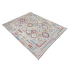 Handmade Multi Kilim Geometric 9x12 ft