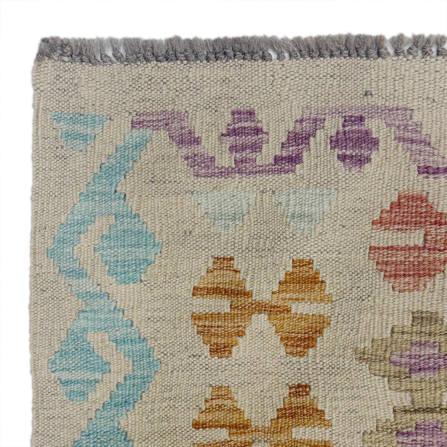 Handmade Multi Kilim Geometric 9x12 ft