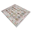 Handmade Multi Kilim Geometric 9x12 ft