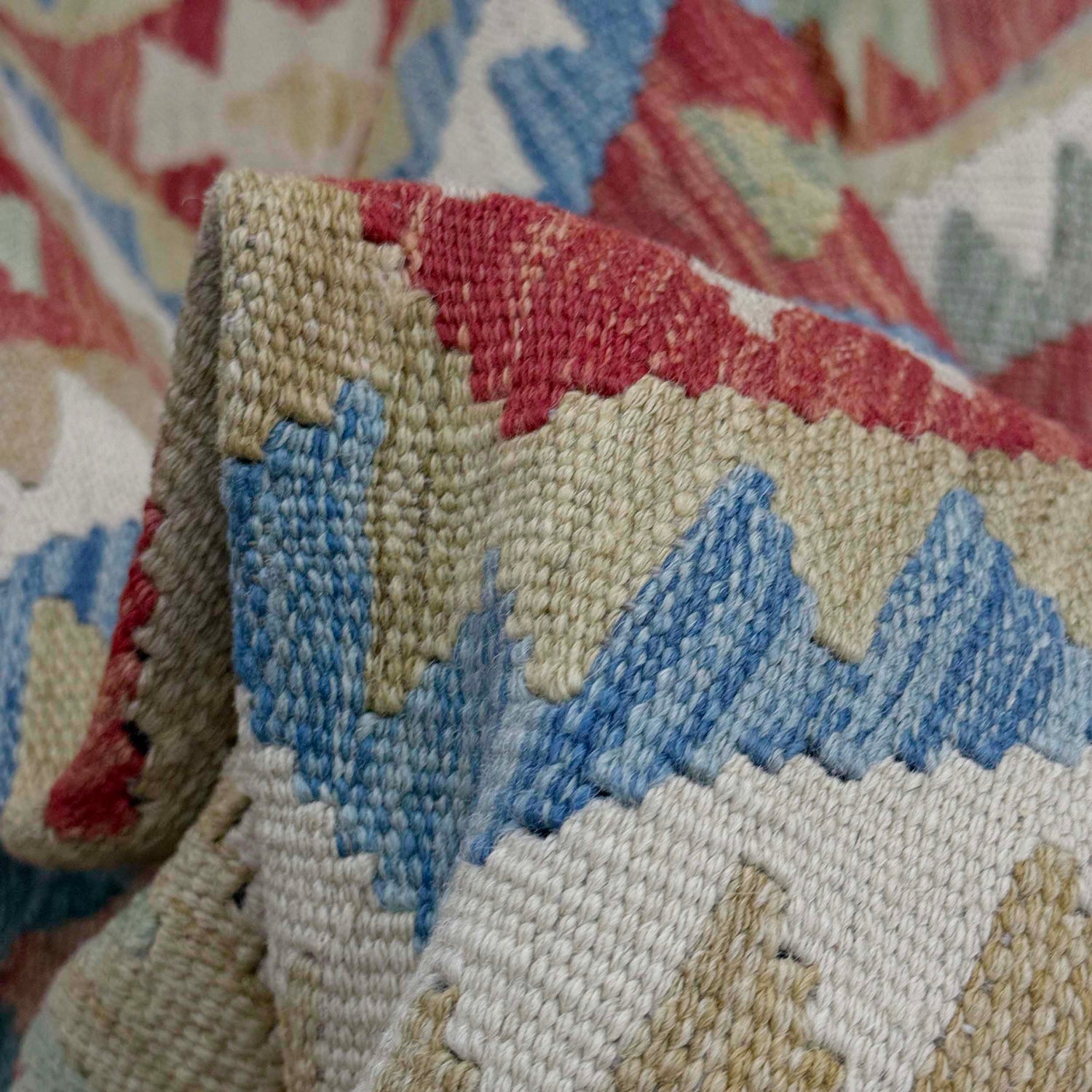 Handmade Multi Kilim Geometric 9x12 ft
