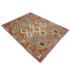 Handmade Multi Kilim Geometric 5x8 ft