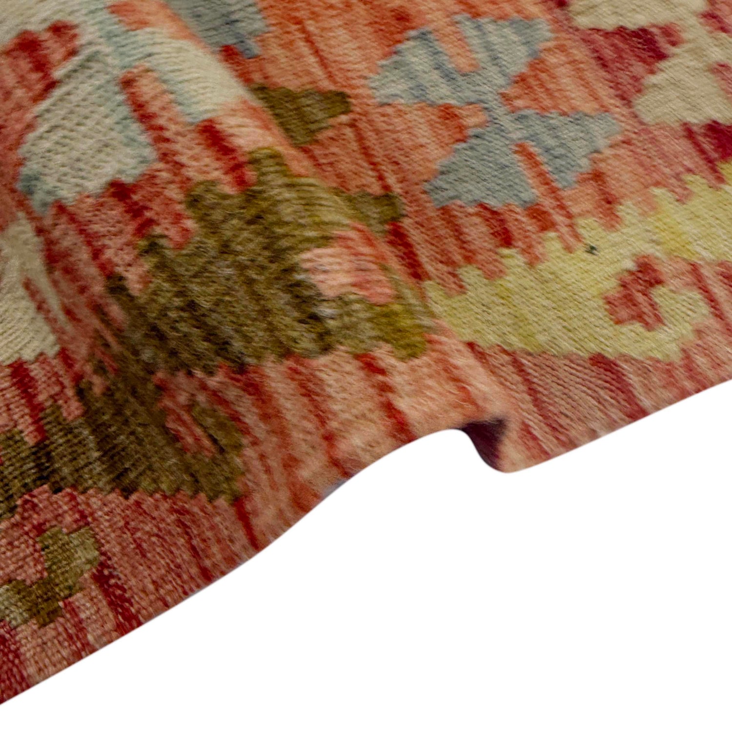 Handmade Multi Kilim Geometric 5x8 ft
