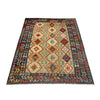 Handmade Multi Kilim Geometric 5x8 ft